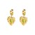  same style titanium steel love buckle earrings woman Korea high retro earring fashion temperament Earring