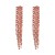 occidental style fashion exaggerating Alloy diamond long style tassel earrings woman trend super fully-jewelled b