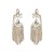 occidental style earrings personality exaggerating diamond multilayer flowers tassel earrings woman trend ba