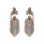 occidental style earrings personality exaggerating diamond multilayer flowers tassel earrings woman trend ba