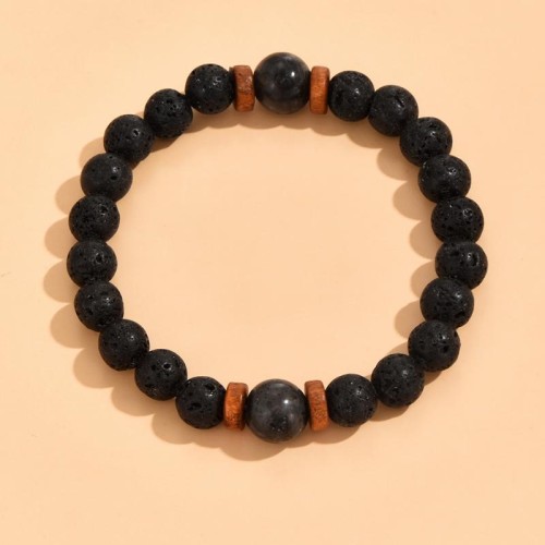 fashion concise all-Purpose beads temperament man bracelet