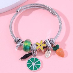 fashion  Metal all-PurposeDL concise personality woman bangle