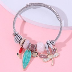 fashion  concise all-PurposeD more pendant personality woman bangle
