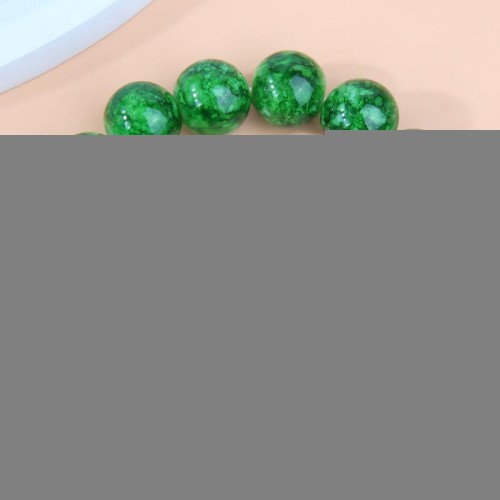 Fashion simple crack green turquoise temperament women bracelet