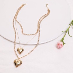 occidental style  love multilayer necklace woman  personality creative fashion..