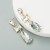 occidental styleins wind exaggerating personality Alloy diamond geometry earrings woman Japan and Korea samll