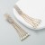 occidental style Alloy creative tassel earrings woman long style earring personality temperament high Ea