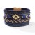  bracelet Bohemia diamond bangle handmade weave beads eyesu leather