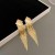silver tassel earring exaggerating earrings occidental style atmospheric brief all-Purpose temp