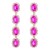 earrings super claw chain multilayer Round glass diamond long style earrings woman occidental style exaggerati