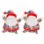 christmas Santa Claus diamond ear stud personality temperament womanearrings