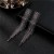 silver fully-jewelled occidental style diamond tassel ear stud woman Korean style fashio