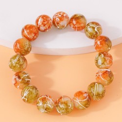 fashion concise pattern color turquoise temperament woman bracelet