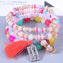 fashion concise all-Purposelove tassel  multilayer accessories lady temperamen..