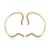 occidental style snake earrings  fashion twining exaggerating personality Ear clip  temperament Rhinestone snake