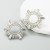 occidental style  Alloy embed Rhinestone Earring hollow exaggerating earrings woman samll creative 