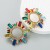 occidental style  Alloy embed Rhinestone Earring hollow exaggerating earrings woman samll creative 