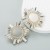 occidental style  Alloy embed Rhinestone Earring hollow exaggerating earrings woman samll creative 