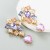 ins creative long style heart-shaped earrings woman Alloy embed colorful diamond geometry high earrings
