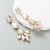 occidental style ins wind Alloy embed color Rhinestone personality long style earring earrings