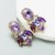 occidental styleins wind Alloy earrings woman embed glass diamond exaggerating Rhinestone high Earring temperam