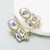 occidental styleins wind Alloy earrings woman embed glass diamond exaggerating Rhinestone high Earring temperam