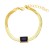occidental style wind snake chain personality fashion all-Purpose zircon chain brief bracelet womanbrj