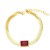 occidental style wind snake chain personality fashion all-Purpose zircon chain brief bracelet womanbrj