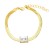 occidental style wind snake chain personality fashion all-Purpose zircon chain brief bracelet womanbrj