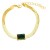occidental style wind snake chain personality fashion all-Purpose zircon chain brief bracelet womanbrj