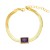occidental style wind snake chain personality fashion all-Purpose zircon chain brief bracelet womanbrj