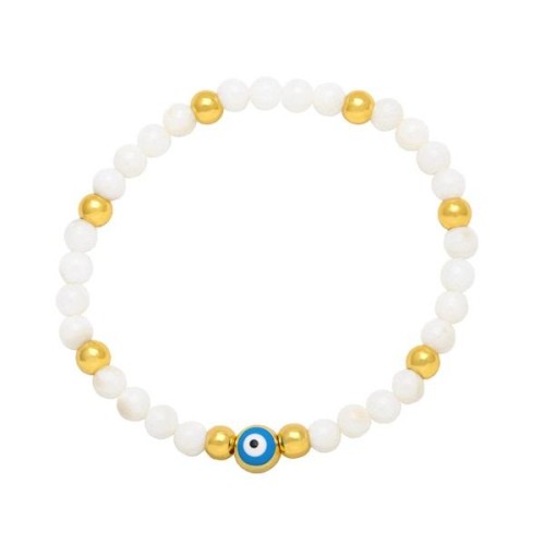  occidental style brief crystal beads beads eyes bracelet  enamel eyesbrj