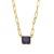 occidental style  samll all-Purpose square zircon necklaceins wind chainnkb