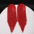occidental style medium long style Rhinestone tassel earrings silver flash diamond ear stud Earring womanDiamond 