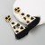 occidental style temperament earrings long style tassel earring woman exaggerating high Earring new geometry