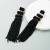 same style occidental style exaggerating earrings woman trend Bohemian style beads earring long style temperamen