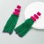 same style occidental style exaggerating earrings woman trend Bohemian style beads earring long style temperamen