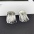 occidental style retro high gold tassel earrings exaggerating wind big ear stud geometry earrings Earring