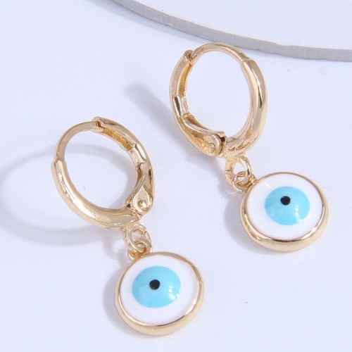 high quality  fashion bronze sweetOL eyes personality earring buckle