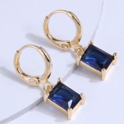 high quality fashion sweet concise embed zircon personality earring buckle