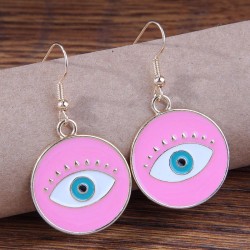 fashion   concise eyes temperament rope personality earrings