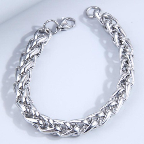 fashion punk stainless steel man temperament bracelet