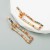 ins wind occidental style trend geometry hollow zircon earring earrings woman temperament high