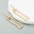 ins wind occidental style trend geometry hollow zircon earring earrings woman temperament high
