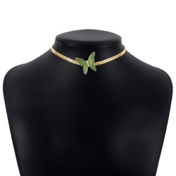 occidental style  butterfly chain temperament sweet samll geometry necklace