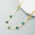 titanium steel retro chain necklace woman high samll clavicle chain chain