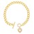 occidental style fashionins love personalityO buckle Peach heart zircon high chain bracelet womanbrj