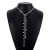 occidental style personality long style Rhinestone tassel necklace  brief temperament retro