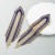 ins wind long style fully-jewelled tassel personality earring creative