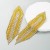 ins wind long style fully-jewelled tassel personality earring creative